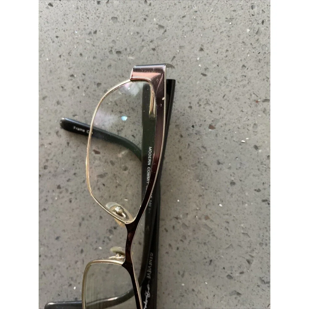 Genevieve Boutique MODERN COMMIT Burgundy Eyeglasses Frames 53 15 140